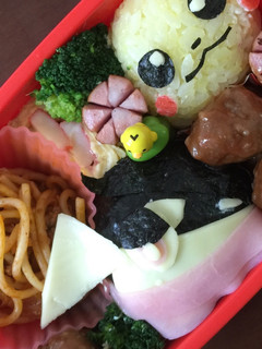 ゲッコウガのキャラ弁-レシピのメイン写真