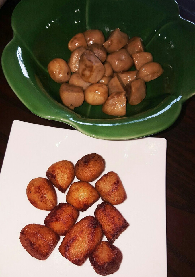 里芋煮っころがしの素揚げ(^ー^)-レシピのメイン写真