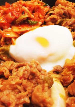 短時間でガッツリ飯☆簡単!豚キムチ丼-レシピのメイン写真