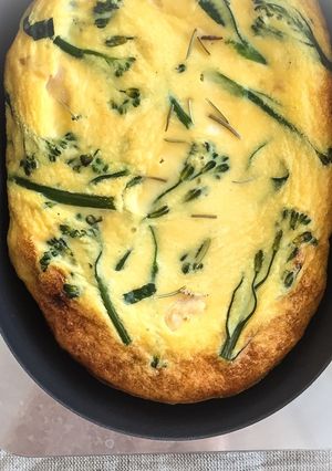 チキンとブロッコリーのキッシュ 生地無し-レシピのメイン写真
