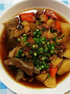 すき焼き風豚肉じやが-レシピのメイン写真