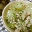 冷たく冷やして 大根の鳥そぼろあんかけ