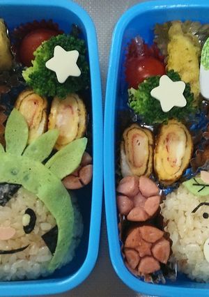 ハリマロン☆キャラ弁-レシピのメイン写真
