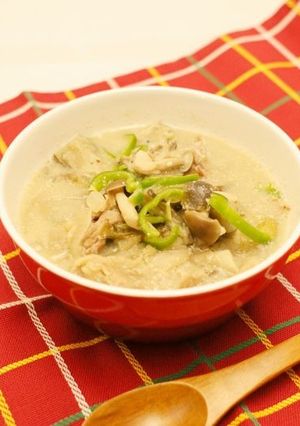 夏野菜のミルキー豚汁-レシピのメイン写真