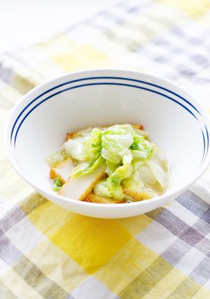 使いきり☆かんたん☆レタス煮たよ！-レシピのメイン写真