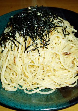 え?これだけ!激ウマ!かつマヨ♥パスタ-レシピのメイン写真