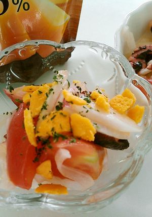 チーザと一緒に❤トマトとたこのマリネ-レシピのメイン写真