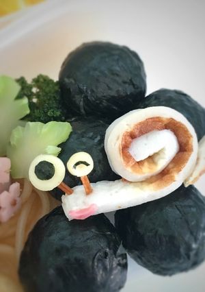 キャラ弁のおかず☆ちくわで簡単かたつむり-レシピのメイン写真