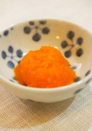 【離乳食・初期】にんじんペースト-レシピのメイン写真