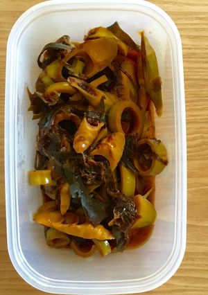 常備菜に!はちくの煮物-レシピのメイン写真