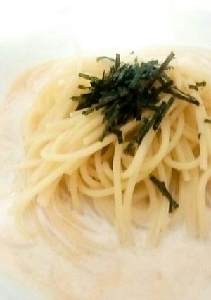 究極に面倒くさい時の冷製うどん豆乳たらこ-レシピのメイン写真