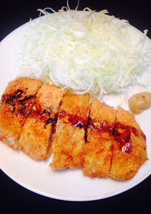 糖質制限☆パン粉なしトンカツ!-レシピのメイン写真