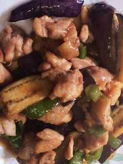 鶏肉となすとピーマンの味噌炒め-レシピのメイン写真