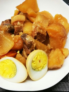 炊飯器で豚肉と野菜の角煮-レシピのメイン写真