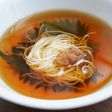 ひとくち素麺の、ひんやり吸い物