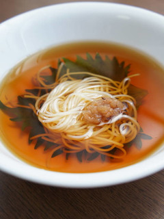 ひとくち素麺の、ひんやり吸い物-レシピのメイン写真