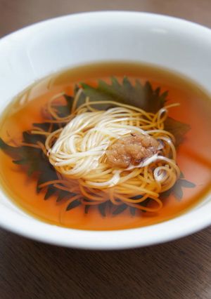 ひとくち素麺の、ひんやり吸い物-レシピのメイン写真