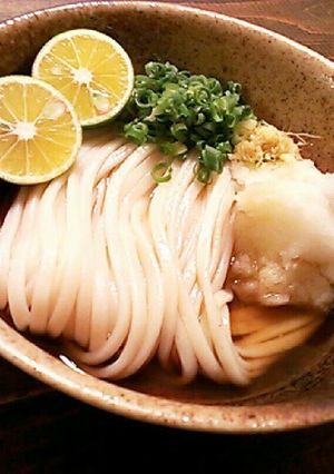 冷やしうどんの王道！すだちぶっかけうどん-レシピのメイン写真