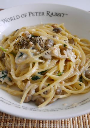 簡単！ワンポットクリームパスタ♫-レシピのメイン写真