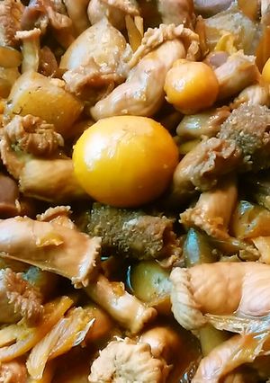 葉酸をとりましょう「鶏もつ煮」-レシピのメイン写真