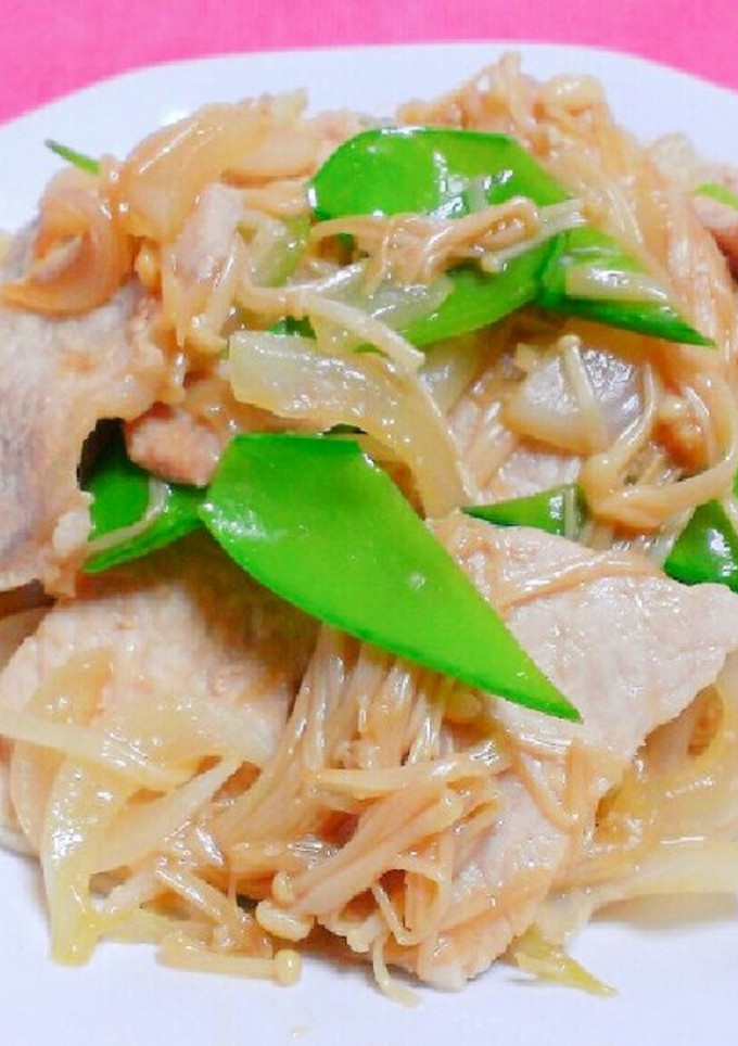 豚肉とえのきのオイスター炒め-レシピのメイン写真
