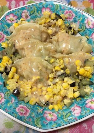 餃子の王将の生餃子サラダ-レシピのメイン写真