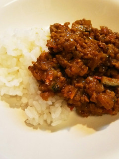 ズッキーニのキーマカレー-レシピのメイン写真