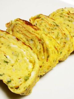 厚焼き卵☆しらすと青海苔のふっくら卵焼き-レシピのメイン写真
