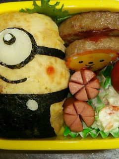 ミニオン キャラ弁-レシピのメイン写真