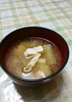 なすのお味噌汁-レシピのメイン写真