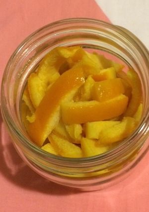 甘味抑えたオレンジピール-レシピのメイン写真