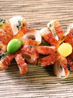 お弁当にも~☆お花の竹輪磯辺揚げ-レシピのメイン写真