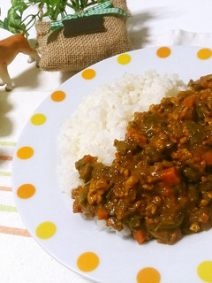 豆腐そぼろのキーマカレー-レシピのメイン写真