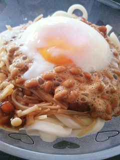 ぬるぬる菌活☆ぶっかけうどん-レシピのメイン写真