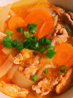 鍋キューブで●野菜たっぷりキムチスープ●-レシピのメイン写真