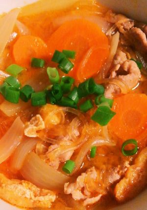 鍋キューブで●野菜たっぷりキムチスープ●-レシピのメイン写真