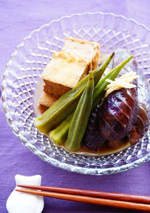 我が家の定番♪茄子と厚揚げの煮びたし-レシピのメイン写真