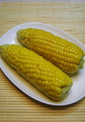 レンジで楽チン♪とうもろこし-レシピのメイン写真
