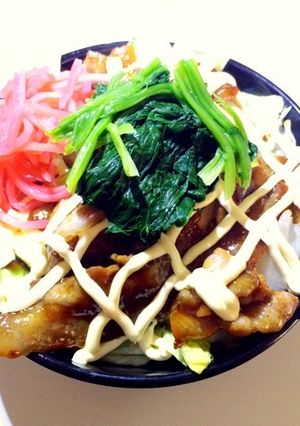 ★本場広島の肉玉ライス★マキシアレンジ版-レシピのメイン写真