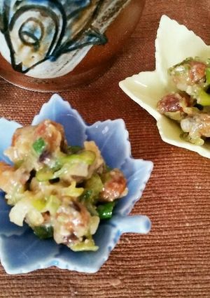 お酒もご飯もすすむ★大豆のネギ味噌炒め★-レシピのメイン写真