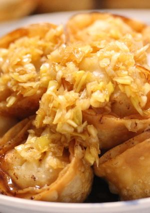 【揚げ餃子 香味ソースかけ】@メモ用-レシピのメイン写真