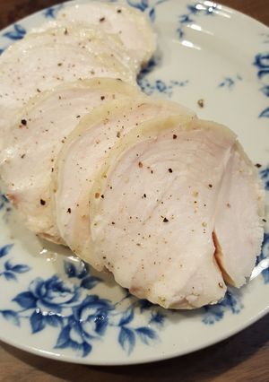 簡単☆しっとり鶏ハム-レシピのメイン写真