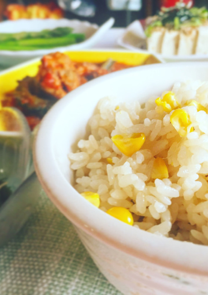 丸ごと！！とうもろこしの炊き込み御飯-レシピのメイン写真