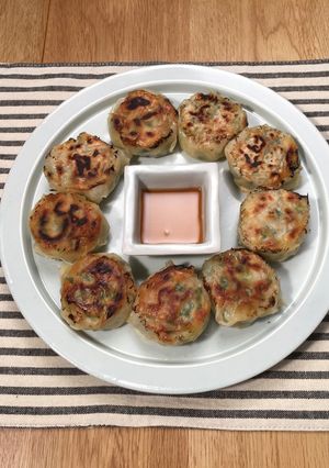 ニラまんじゅう風・薄皮餃子-レシピのメイン写真