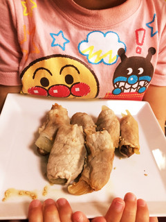 ❁レンチン♡玉ねぎと椎茸の豚肉巻き❁-レシピのメイン写真