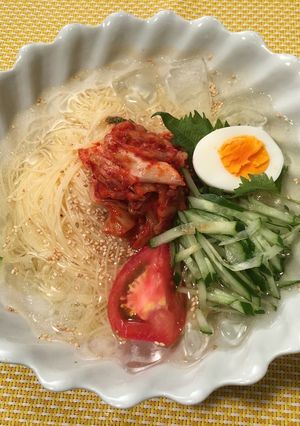 カッペリーニde冷麺-レシピのメイン写真