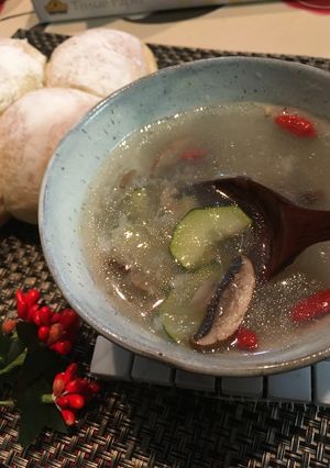 ほっこり！身体に優しいふわふわスープ-レシピのメイン写真