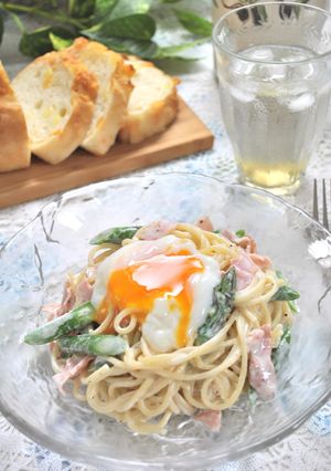 生クリーム不要！夏のカルボナーラ-レシピのメイン写真