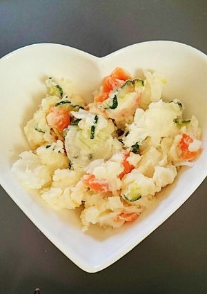 野菜だけのポテトサラダ-レシピのメイン写真
