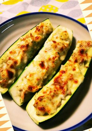 ズッキーニのチーズ焼き-レシピのメイン写真